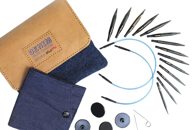 set-de-agujas-circulares-intercambiables-denim-knitpro